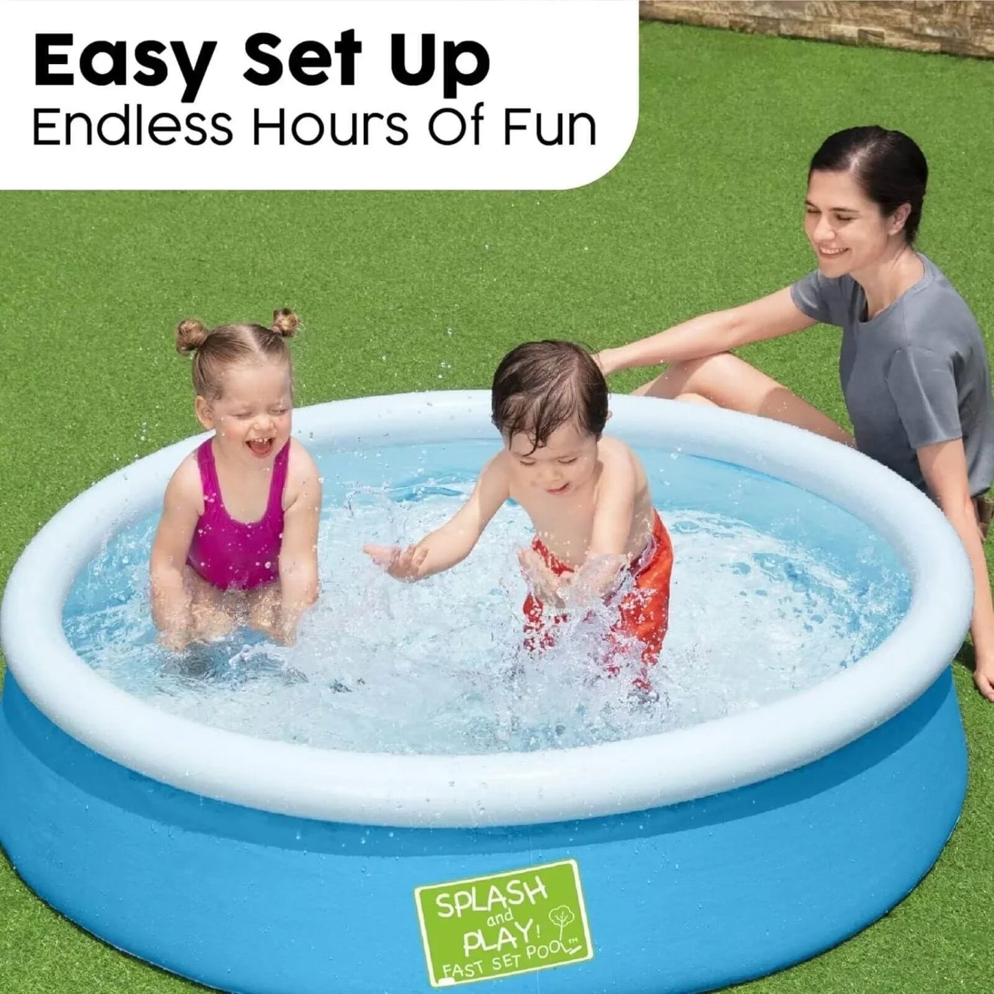 Wilton Bradley My First Fast Set Pool 152 cm - Blue