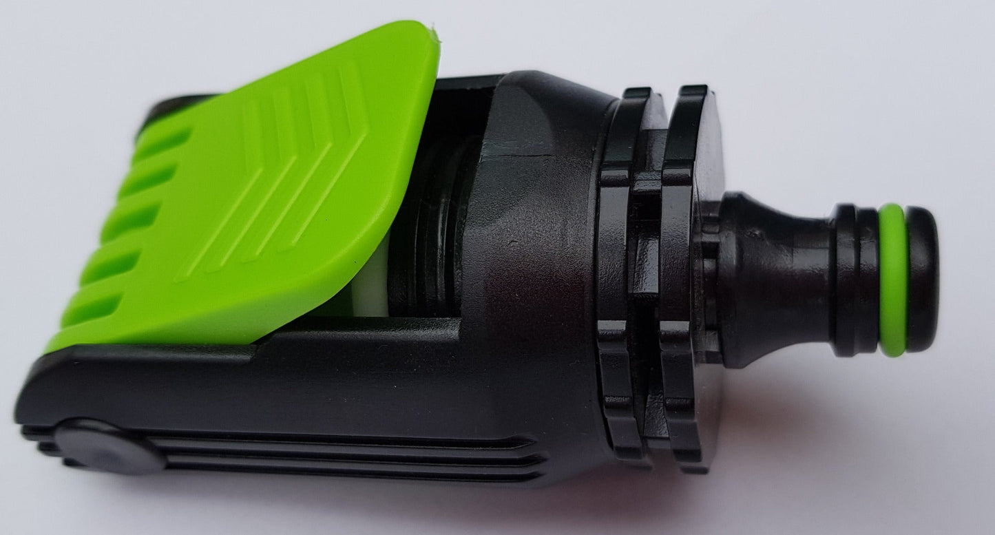 Kitchen Tap Adaptor "Non Branded" Green Hose Pipe Fitting DIY Workshop Accessory