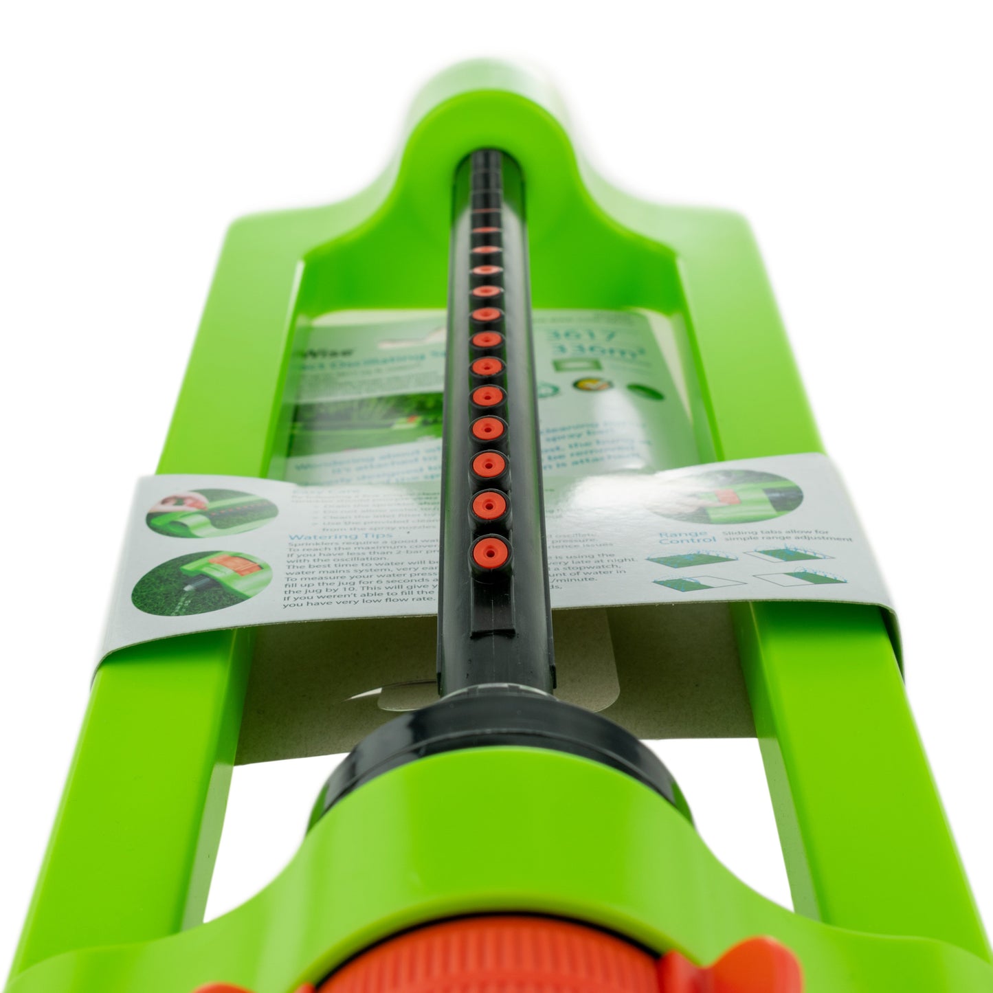 Oscillating Sprinkler Cost Wise Green Garden Hose Pipe DIY Workshop Accessory