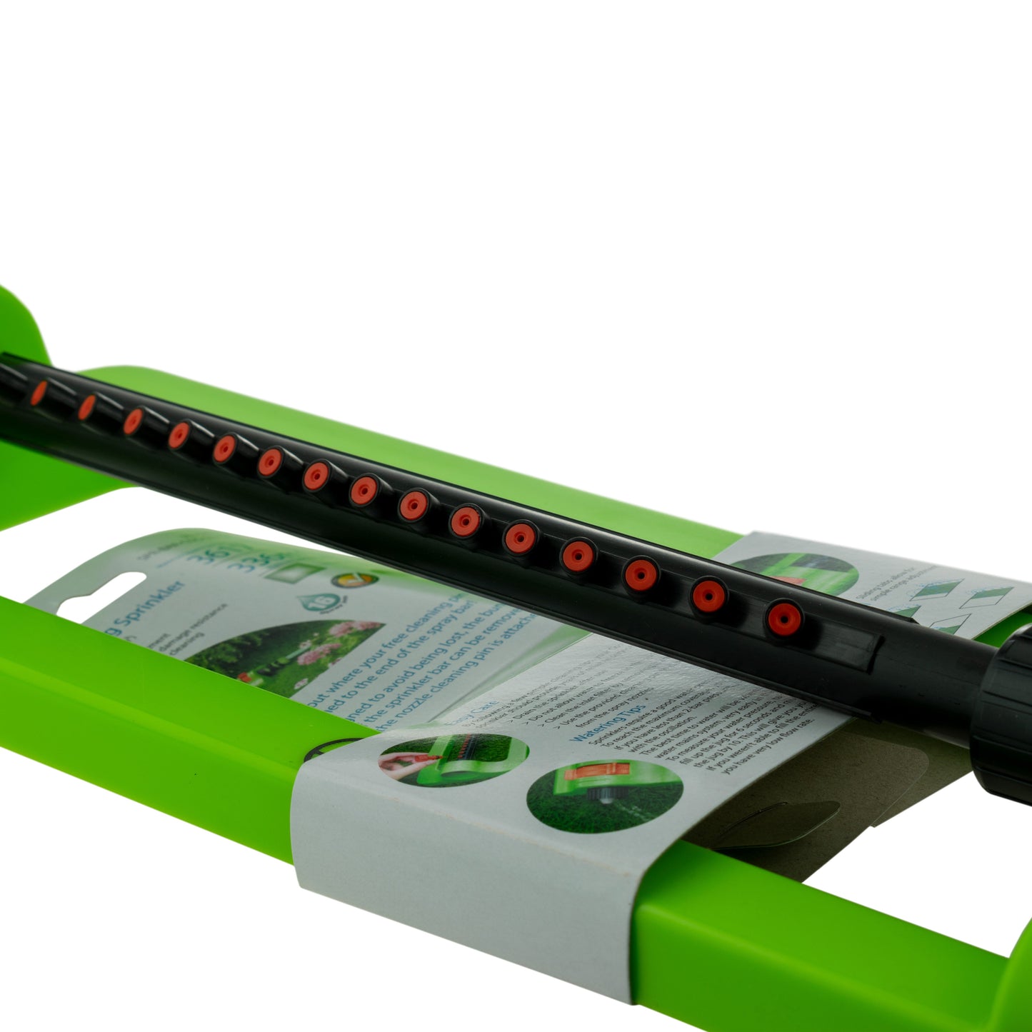 Oscillating Sprinkler Cost Wise Green Garden Hose Pipe DIY Workshop Accessory