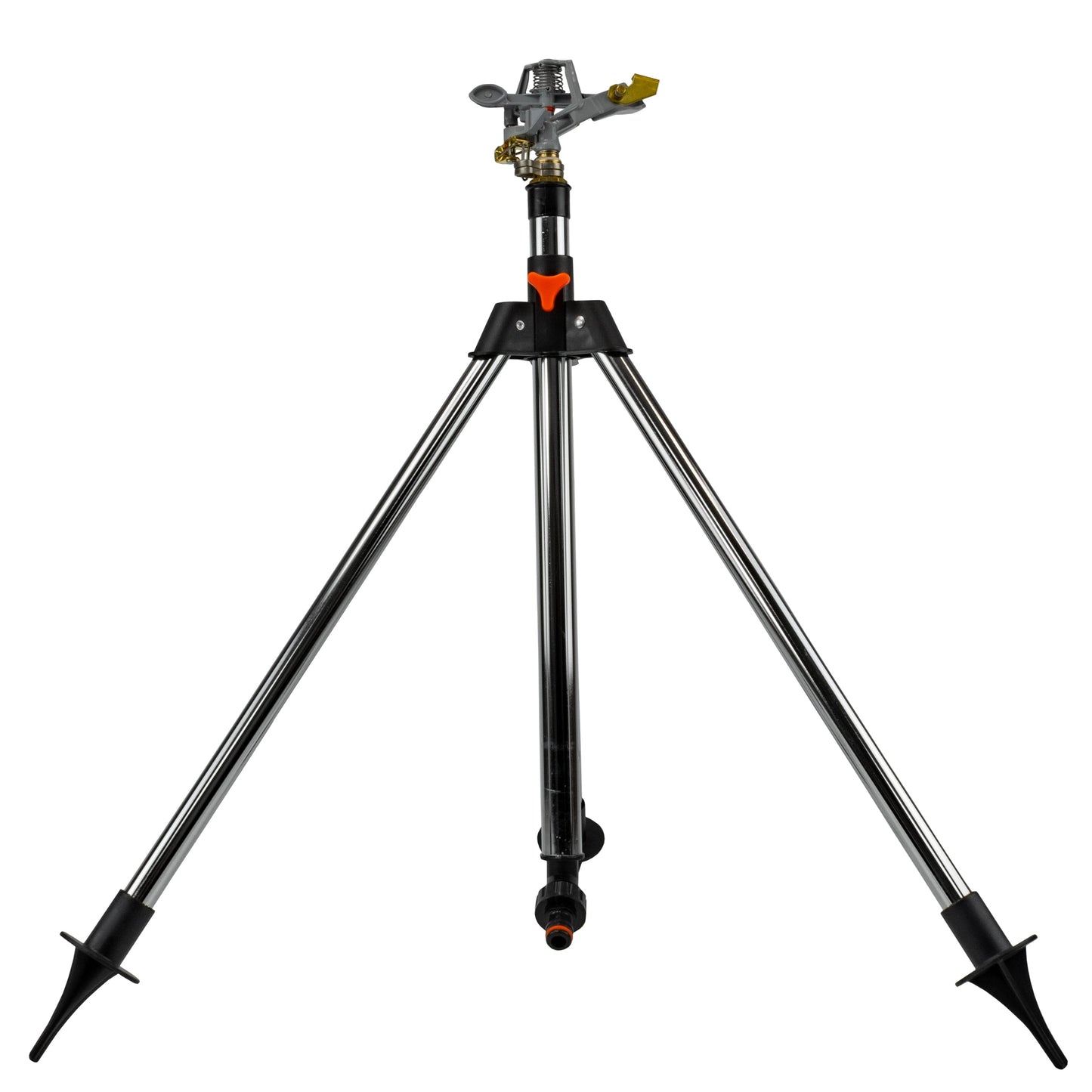 Pulsating Lawn Sprinkler on Tripod 90cm Weatherproof Cover Garden Irrigation Kit