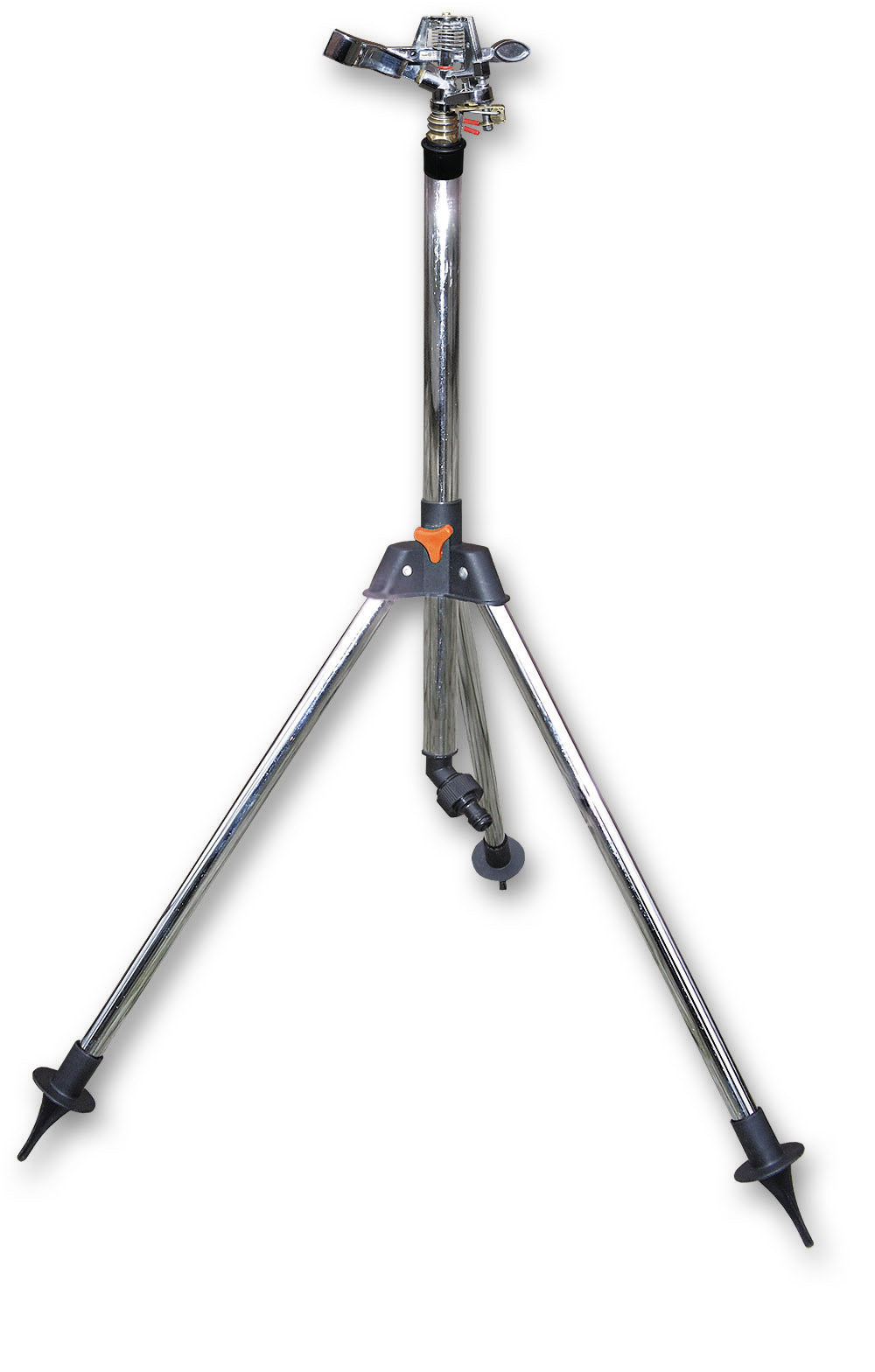Pulsating Lawn Sprinkler on Tripod 90cm Weatherproof Cover Garden Irrigation Kit
