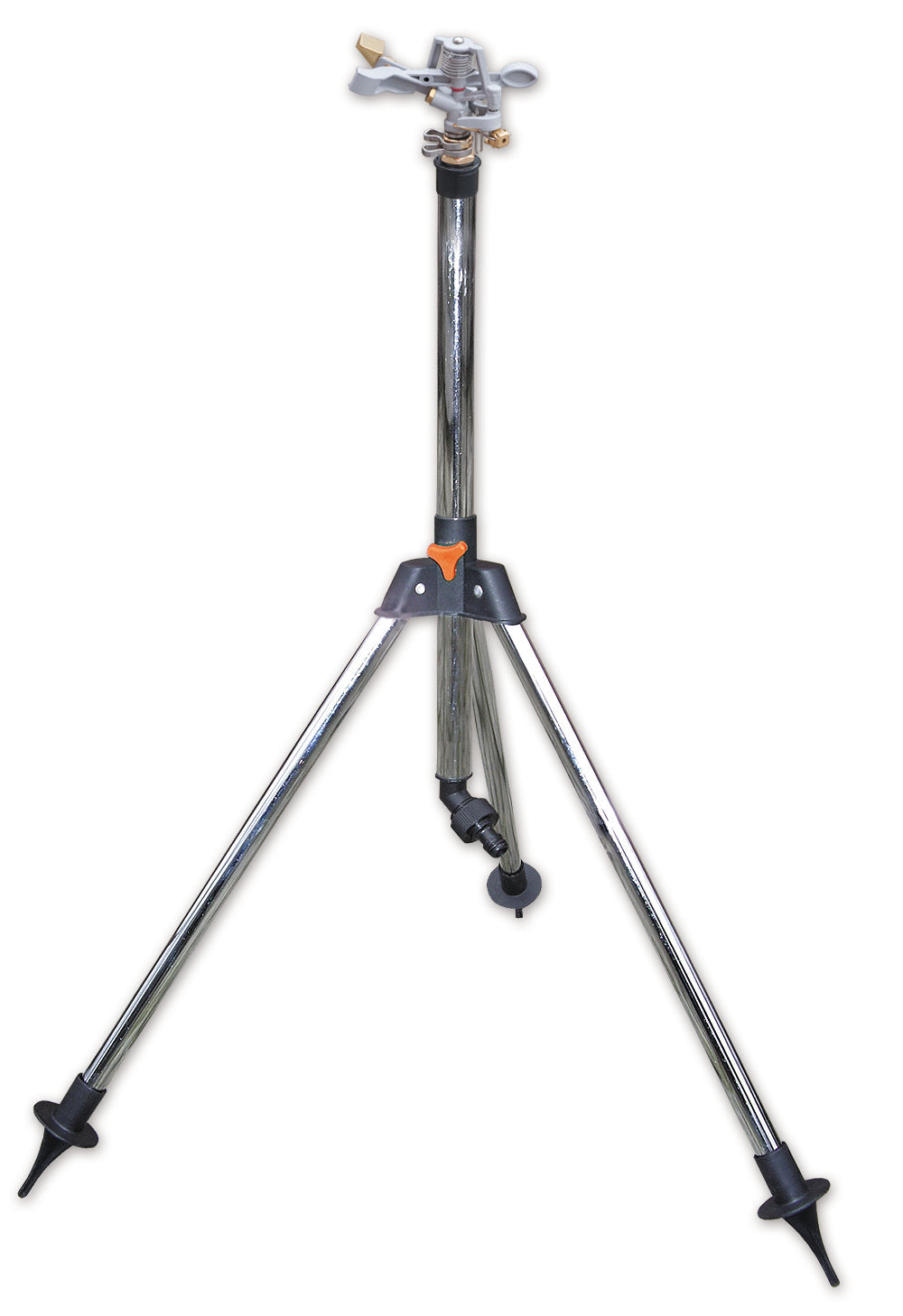 Pulsating Lawn Sprinkler on Tripod 90cm Weatherproof Cover Garden Irrigation Kit
